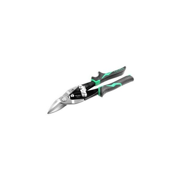 Tolsen Aviation Snip Right Industrial Cr-Mo Construction Length:10, Two-Component Plastic Handle 30023 - main